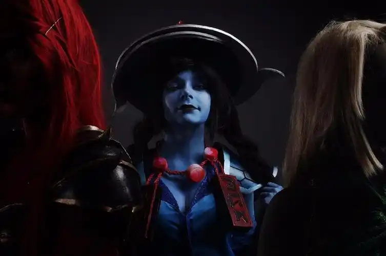 dota2每周cosplay精选最后一张这个冰女我要了