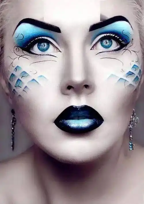 创意妆面超级惊艳,化妆师都惊呆了!_造型_教程_技巧