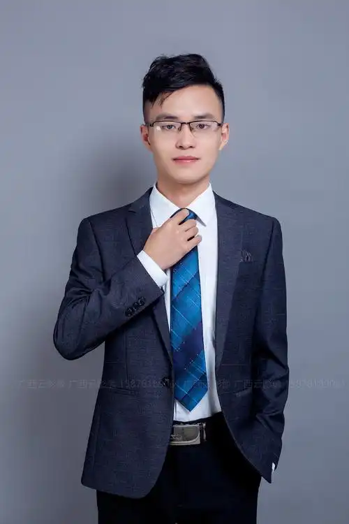 南宁男士职场形象照拍摄半身肖像照摄影