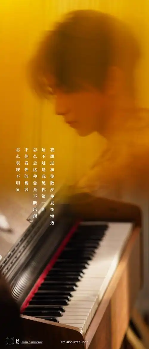 王源港风歌词海报