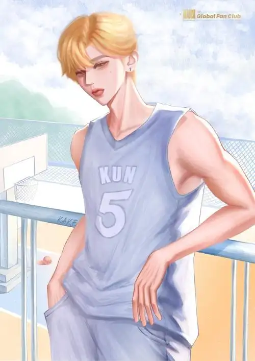 飞扬的少年暂停了光阴78  @蔡徐坤#蔡徐坤#    手绘┊@奎奎奎阿