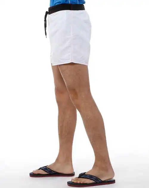 the undershop男款白色沙滩短裤