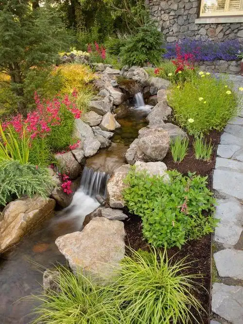 景观设计:庭院的水景形式,每一种都能让你心动