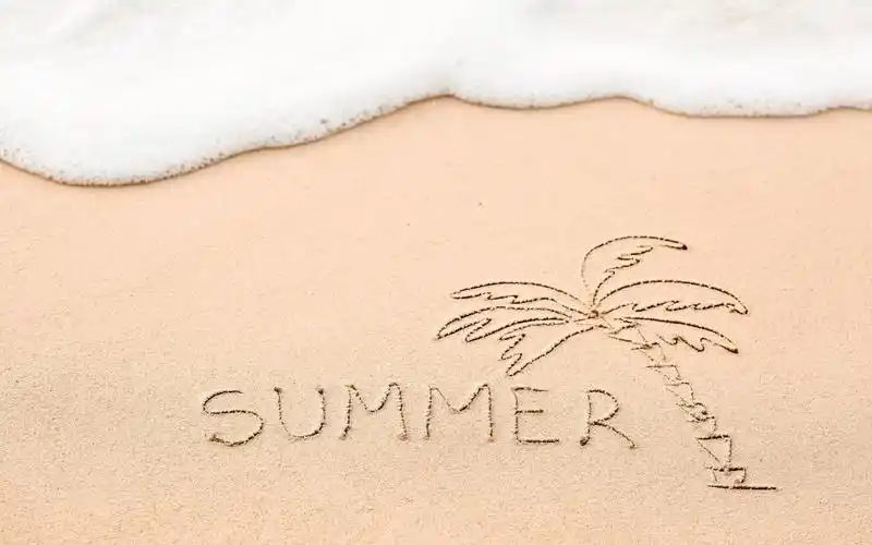 沙滩文字图片壁纸(4/18)