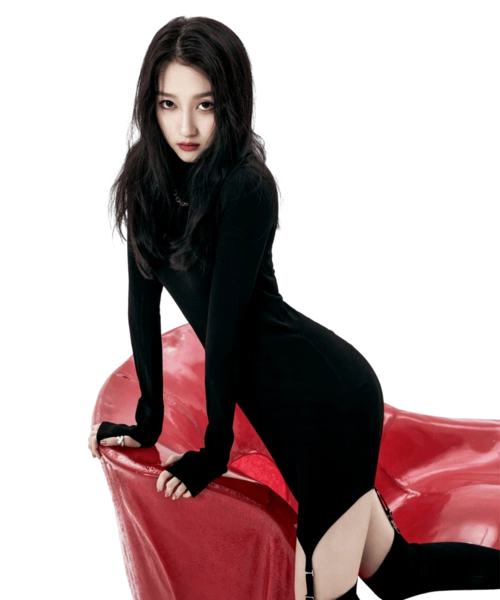 说实话关晓彤的吊袜裙有点惊到我了