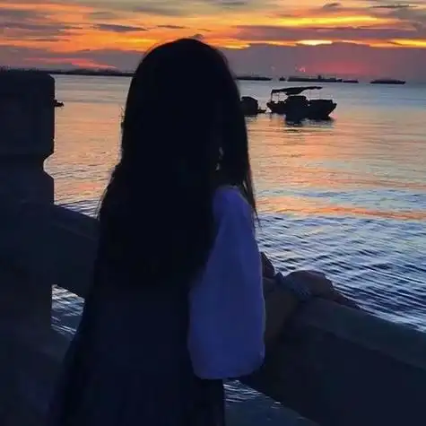 高级感简约成熟冷淡风不露脸女生背影头像腾讯新闻