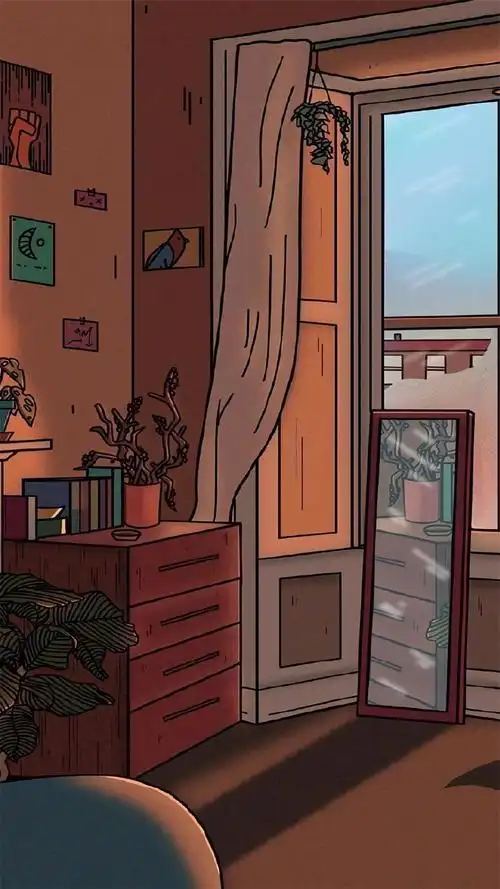 小清新静物手绘插画高清手机壁纸