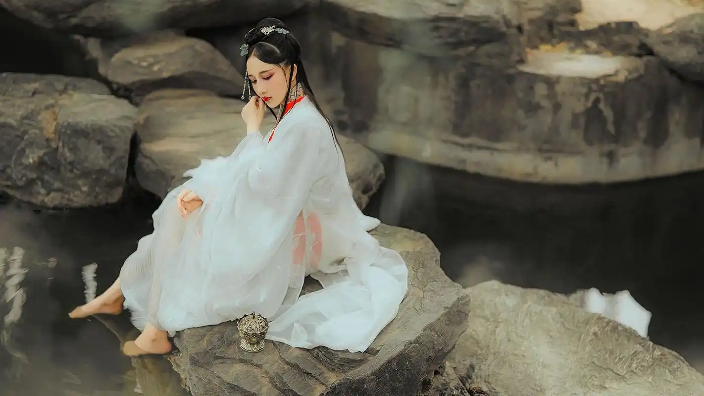 美女 文艺古风 美女模特壁纸【3】