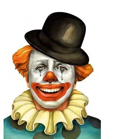 当小丑在哭的时候,你会不会认为他是在搞笑