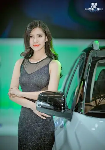 天津2018车展靓丽车模