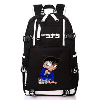 幂范西名侦探柯南书包怪盗基德灰原哀kid周边双肩背包学生男女旅行包