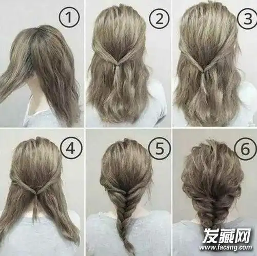 【图】长发怎么编辫子 侧颜背影皆是杀器!(2)_明星发型_发藏网