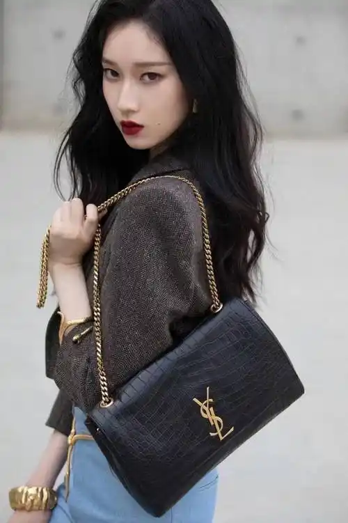 刘令姿saintlaurent圣罗兰代言写真