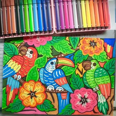 主题画简笔画彩色 简笔画图片大全-蒲城教育文学网