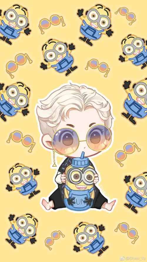 蔡徐坤 /q版手绘坤坤 cr:见水印 - 堆糖,美图壁纸兴趣社区