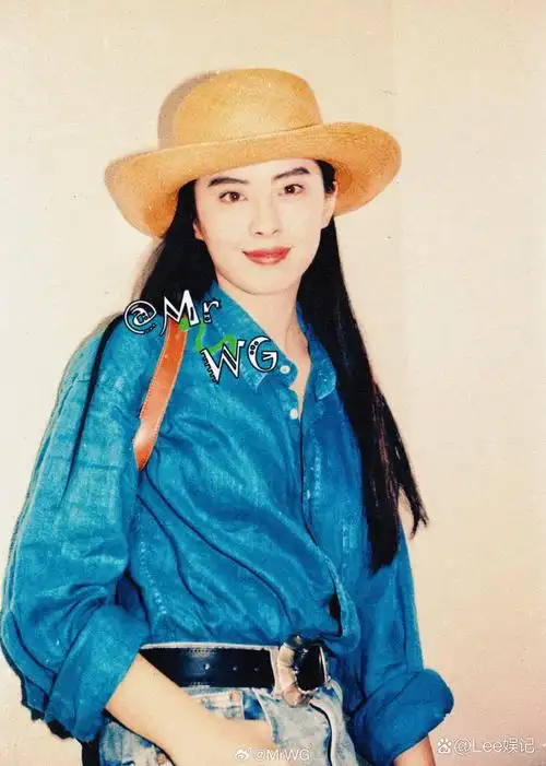 和成龙大哥拍摄【城市猎人】时期的王祖贤!