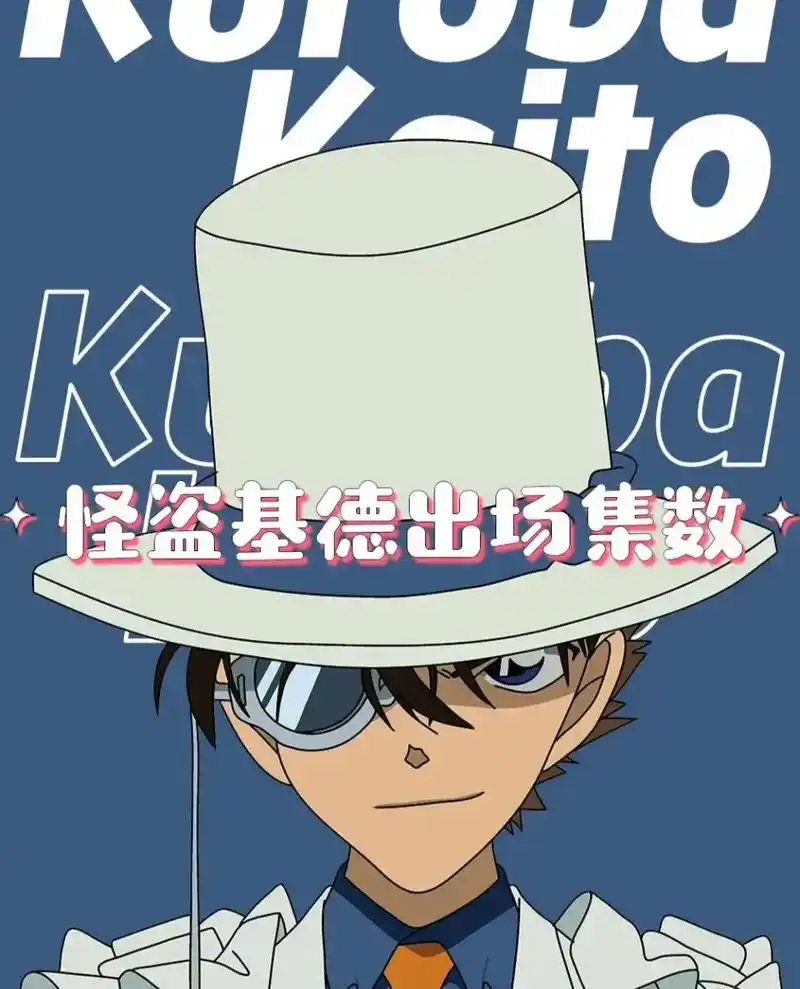 名侦探柯南 #动漫推荐 #怪盗基德 #不火系列 @抖音小助 - 抖音