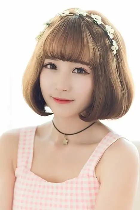 空气薄刘海短发假发短发女韩国假发短直发bobo头蓬松修脸假发