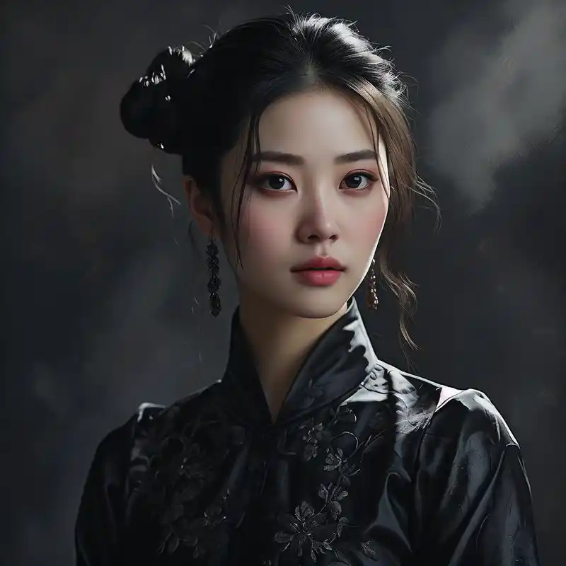 94黑衣女神,高冷头像首选94 想要一个神秘又高冷的头像吗?