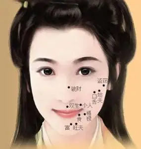 又称为"姻缘痣",前世与佛结缘,这辈子生来就是享福命,而且这个痣长得