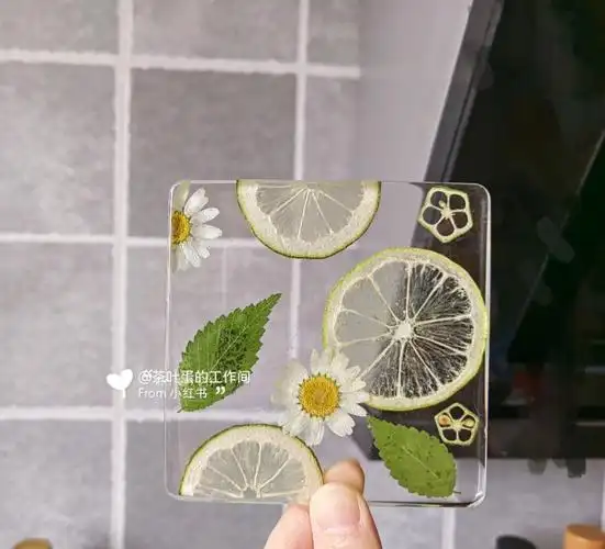 附材料名青柠味的原创滴胶小物