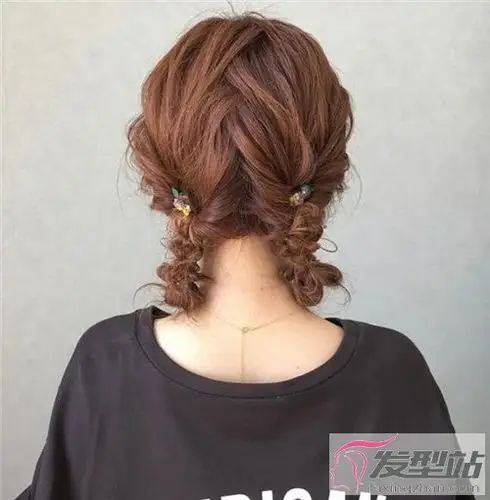 慵懒感长发编发设计_发型站_最新流行发型设计发型图片与美发造型门户