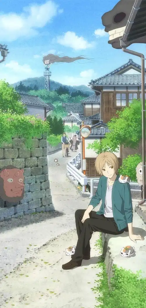 「动漫壁纸」夏天当然要和夏目友人帐一起度过啦