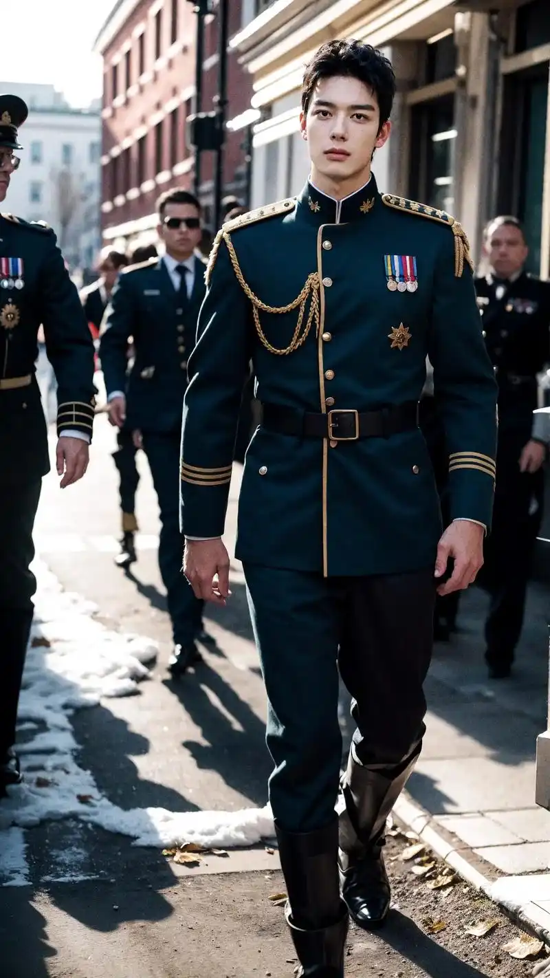 即将奔放前线的帅气男军官#军装 #俄罗斯军人 - 抖音