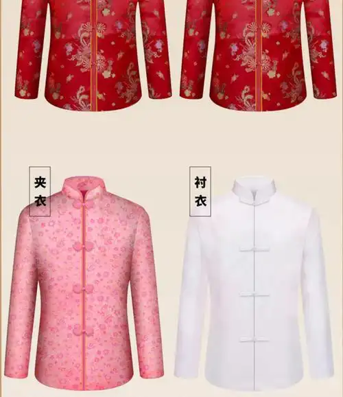 老人寿衣女全套天福寿园寿衣女全套全棉现代冲喜寿衣殡葬用品老人五领