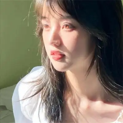 甜美又很洋气的女生快手头像唯美可爱头像女小清新图片