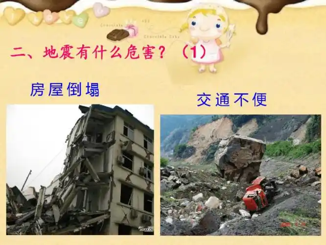 幼儿园大班社会活动课件:地震来了怎么办?pdf 9页