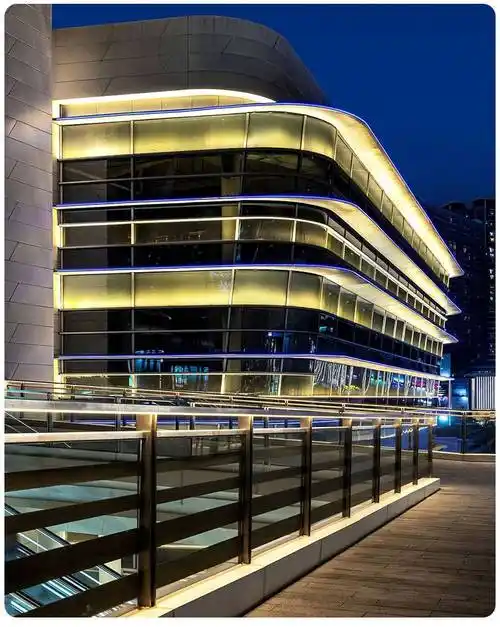 led实心亚克力线条灯酒店楼宇亮化轮廓灯rgb512线形灯