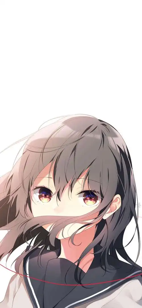 二次元少女壁纸_手机壁纸_动漫卡通手机壁纸_我要个性网