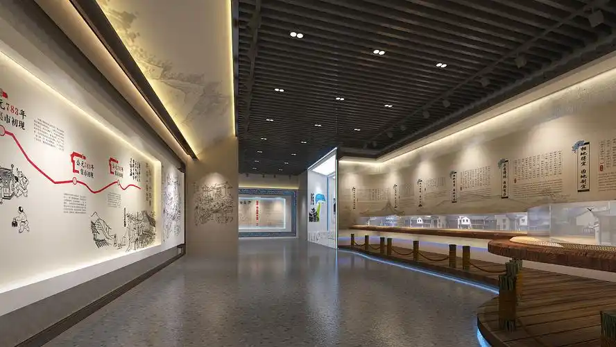 文化馆设计效果图 现代风格文化馆装修效果图片