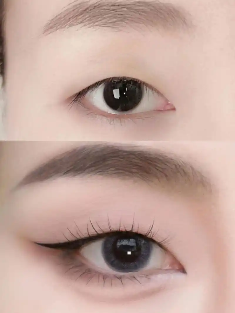 单眼皮丹凤眼眼妆也太蛊了,内双单眼皮来学.永远爱丹凤眼 充满 - 抖音