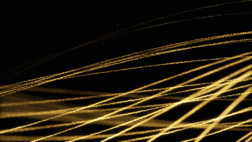 gif动图 动态背景 金色线条粒子gif.