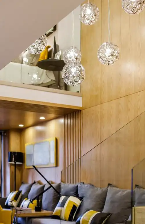 地中海风格复式装修效果图50平米复式装修案例图片