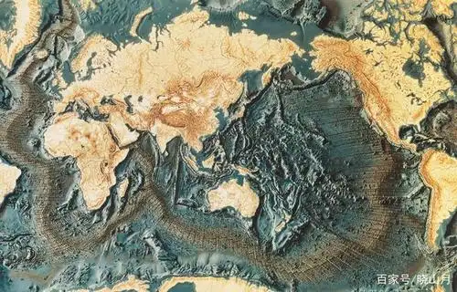 5,全球海洋地形图