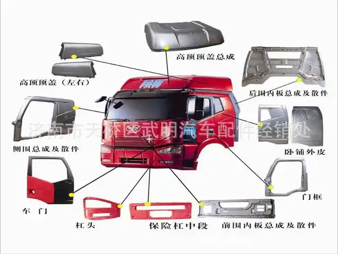 厂家直销 解放悍威驾驶室总成及配件,整车配件 优质耐用