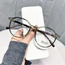 erilles潮流复古tr插芯眼镜女男情侣款韩版潮防蓝光眼镜网红素颜眼镜