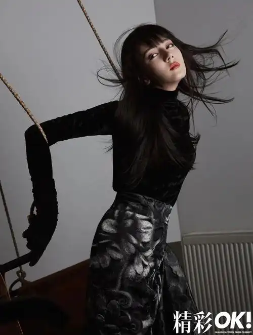 ok封面迪丽热巴平静与波澜之间