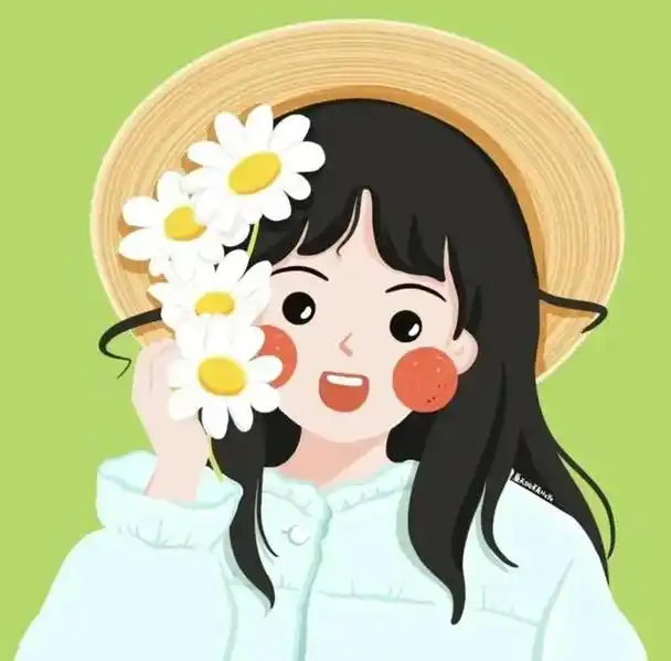 女生头像:挺下去,熬下去,好运自然会来