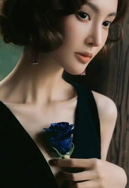 金晨复古女郎##金晨复古女郎发型