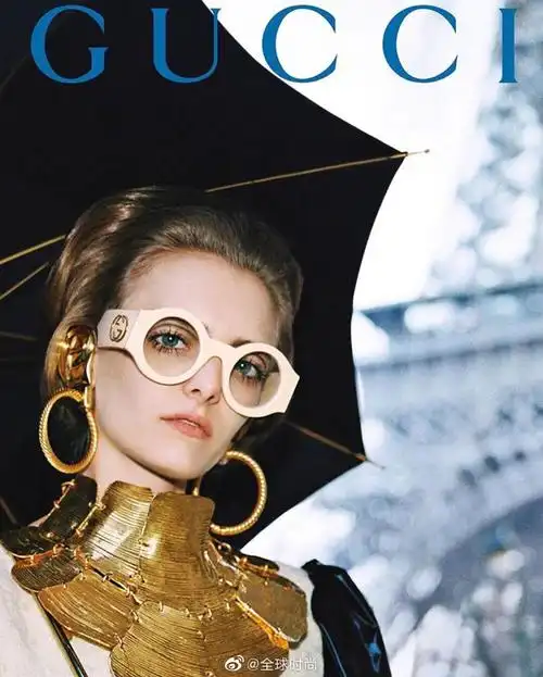 guccifw2019时尚大片杂志感复古造型时髦的都市丽人