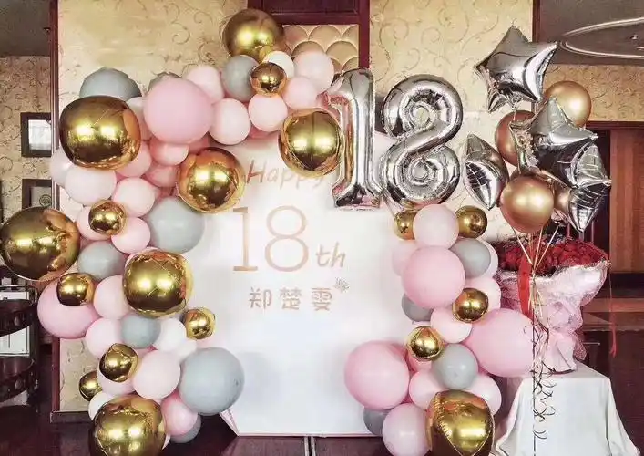 成人生日布置b套餐partyorange