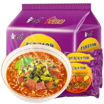 白象 老坛酸菜牛肉面 115g×5袋
