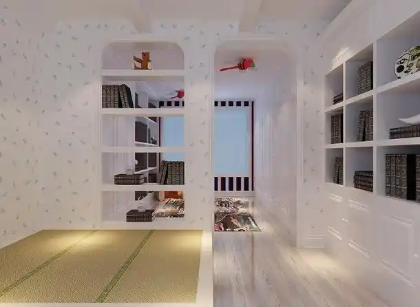 客厅家居收纳简约儿童房装修效果图