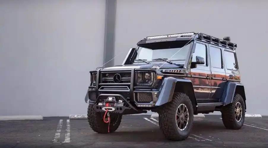 brabus爆改的奔驰大g帅爆了