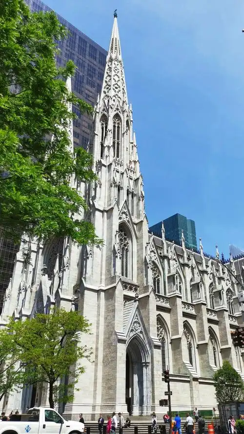 纽约的地标圣帕特里克大教堂
