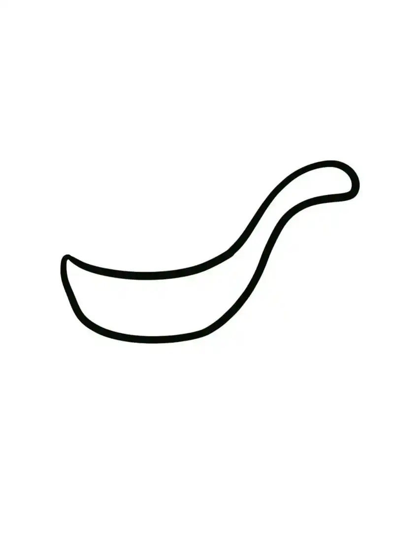 简笔画小汤圆,祝大家元宵喜乐～超简单,一学就会哦先画个小勺 - 抖音